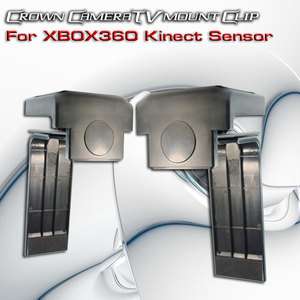 CROWN CAMERA TV MOUNT CLIP FOR XBOX360 KINECT SENSOR  