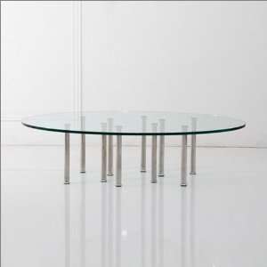   table with 10 stainless steel legs by GFI Furniture