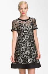 NEW MARC BY MARC JACOBS Lily Metallic Lace Dress $298.00