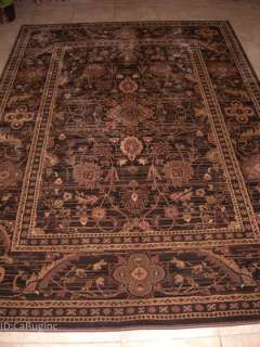 5x8 Area Rug Traditional Persian Oriental Antique Look Design Brown 