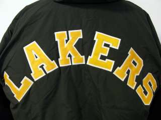 VTG Los Angeles Lakers Chalkline Starter Jacket hat XL  