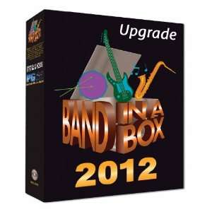Band in a Box 2012 Audiophile Upgrade/Crossgrade from Any Version (WIN 