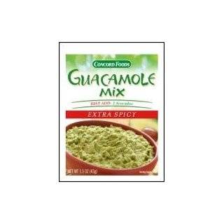 Concord Guacamole Mix   Extra Spicy, 1.2 ounce Pouch