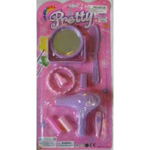  Little Princess Hair Dryer Curlers Mirror and Brushes 