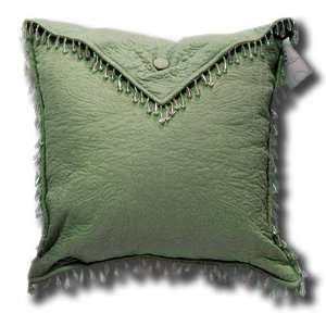 Donna Sharp Quilts Quilted Aloe Ashlyn Decorative Throw Pillow w 