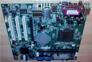 eMachines ECS RC410 M V1.1 LGA775 BOARD+I/O PLATE+WRNTY  