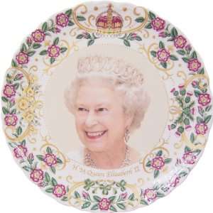   China Diamond Jubilee Queen Elizabeth II Plate 8 