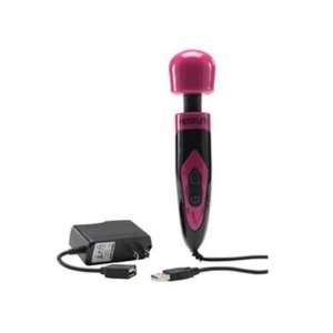 Bundle Mini Mistress Massager Black/Pink and 2 pack of Pink Silicone 