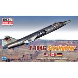  Minicraft Models F 104G Starfighter 1/144 Scale Toys 