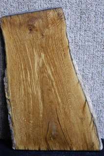   Awesome Rustic White Oak Live Edge End Table Top Lumber Slab 5097