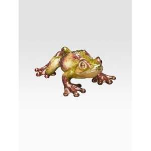 Jay Strongwater Miniatures Tommie Frog Mini Figurine