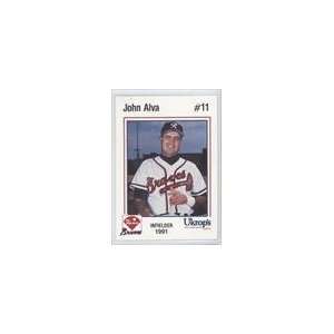  1991 Richmond Braves Team Issue #13   John Alva Sports 