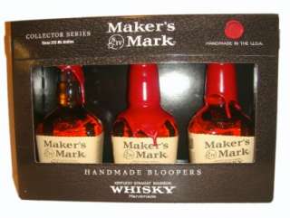 Makers Mark Bourbon Whiskey Collector Series 3 Bottle Set  