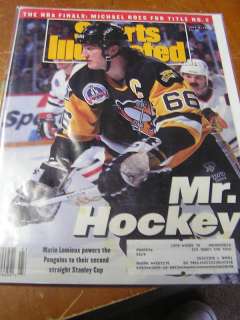 Sports Illustrated June 8,1992 MR. HOCKEY Mario Lemieux  
