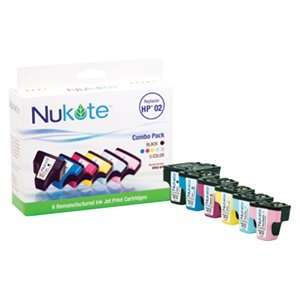  Nukote Remanufactured HP02 Cartridge (RF02 6PK 