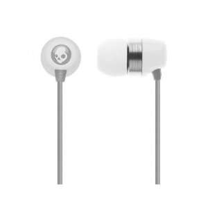  Skullcandy Riot Headphones White and Silver Electronics