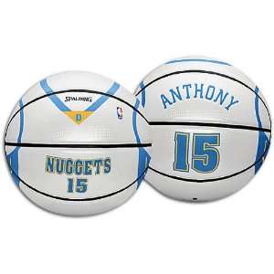  Nuggets   Spalding NBA Player Jersey Basketball   Anthony 