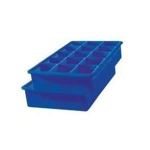  Perfect Cube Silicone Ice Cube Tray   Blue