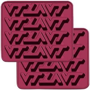    Virginia Tech Hokies Silicone Ice Cube Trays