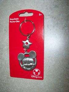 Disney   Mickey Mouse Key Chain   Keychain Pewter  
