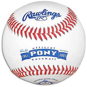 Rawlings Official Pony League Baseball   Baseball   Sport Equipment