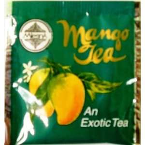 Mlesna Brand Mango Flavored Tea Gourmet Individually Wrapped Tea Bags 