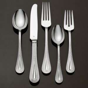 Vera Wang Lariat Stainless Dinner Fork Flatware
