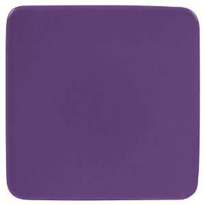  Waechtersbach Small Flat Square Plate, Set of 2, Plum 