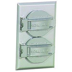  Do it Weatherproof Electrical Cover, GRAY OUTDOOR REC 