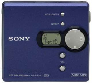 Sony MZN420D Mini Disc Player/USB Recorder & Walkman (MZ N420D 