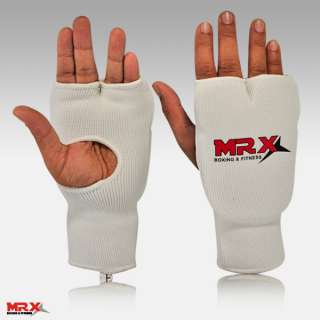MRX Karate Mitts Elasticated Boxing MMA Punch Bag Training Fist Gloves 