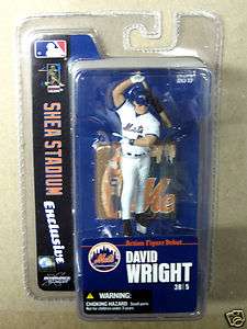 McFarlane DAVID WRIGHT 3 Shea Stadium Exclusive Figure NY METS 2006 