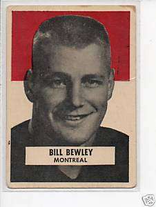 1959 Wheaties #2 Bill Bewley Montreal  