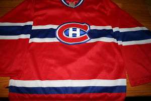 Vtg air knit Moska Montreal Canadiens NHL Jersey  