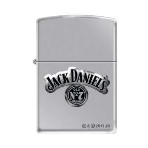  Zippo Jack Daniels High Polish Chrome Lighter, 0807 