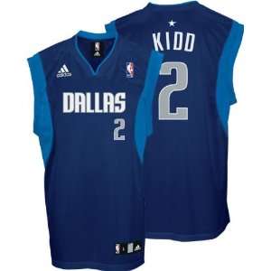 Jason Kidd Youth Jersey adidas Navy Replica #2 Dallas Mavericks 