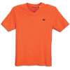 adidas Originals Solid V Neck S/S T Shirt   Mens   Orange / Orange