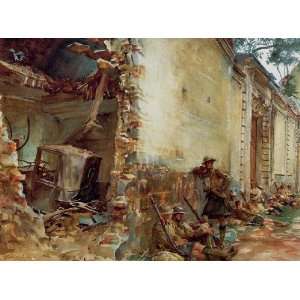 FRAMED oil paintings   John Singer Sargent   24 x 18 inches   Street 