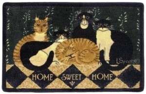 SPIVEY Country Cats Bath Mat or RUG   31.5X20   NEW  