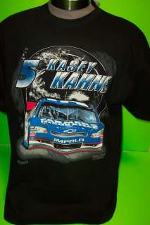 2012 KASEY KAHNE #5 FARMERS INS NIGHT LINE NASCAR TEE SHIRTS  