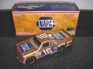 Ron Hornaday Action #16 NAPA GOLD 1/24 Chevrolet Race Truck  