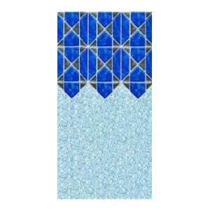 White Tile Beaded Replacement Swimming Pool Liner for your Kayak Pool 