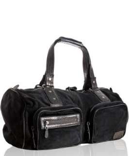 Balenciaga marine suede Fused Sue travel duffel   