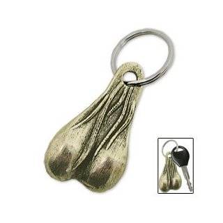 Brass Balls Keyring, Keychain, Novelty Key Fob by Unknown