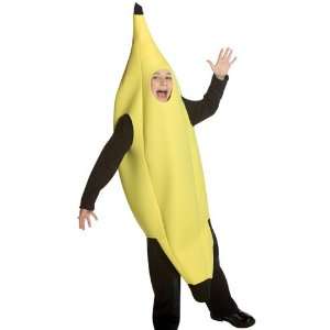  Unisex Banana Halloween Costume Kids Size 7 10 #9102