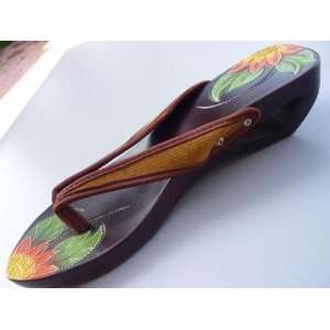  Woman Stylish Wooden Sandal Clog 