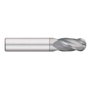 Kodiak 7/64 Inch Dia. Solid Carbide End Mill   TICN Coated 1/8 Shank 3 