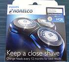 norelco hq 8 replacement shaving heads 