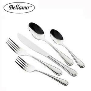 Bellamo 26 Pc Flatware Set Stainless Steel Serves 4 New  