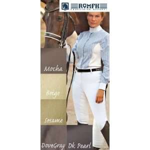   Full Seat Breech   Ladies Mocha, 30, Regular